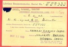 India Overprint Pakistan 1a Pair On Post Card Jhalakati   Bangladesh   To Usa