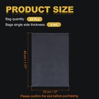 25 Pack - 13 X 19 Inch Clear Resealable Cello Bags Plastic Poly Bag