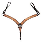 Custom Hand Tooled Leather Headstall Breast Collar Set Western Saddle Horse Tack