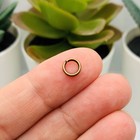 6mm  18g  Copper Open Jump Rings - Us Seller