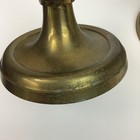 Set Of 2 Vintage Solid Brass Candlestick Holders India 9   