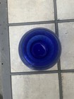 Blue Glass Vase Decorative Glass Flower Vase In Blue Glass