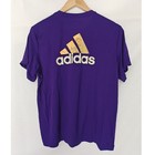 Adidas Orlando City Soccer Club Tee Short Sleeve Purple Dual Graphic Xl New