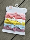 Baby Girl Carter   s 6-pack Bow Headwraps Set  Just One You  0-12m Pink White Blue