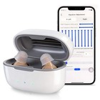 Rechargeable Bluetooth Hearing Aids For Seniors App Controlled Noise Cancelling