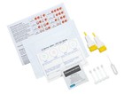 Eldoncard Blood Typing Kit  1 Test Pack  Know Your 5 Piece Set  Red 
