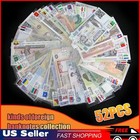 Lots 52pc Different World Banknotes Paper Money Foreign Unc Collections Gift