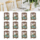 12 Pcs Wooden Wedding Lantern Centerpiece farmhouse Decor country Barn Wedding