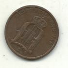 Vf xf 1901 Sweden 2 Ore Coin-may084