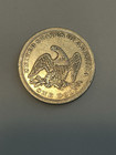 1843  1 Seated Liberty Dollar Very Fine Sharp Details Nice Us Silver Coin