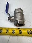 1  Nickle Plated Brass Ball Valve Full Port 600psi 941155np Unbranded Female Npt