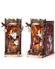 Rolife 3d Book Nook Kit Fall Into Wonder With Led Diy Bookshelf Decor Kids Gift