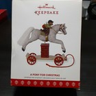 Hallmark Keepsake A Pony For Christmas Holiday 2017 Tree Ornament  20 New