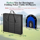 84  Folding Poker Table Storage Bag  Carry Case For 10 Player Table