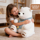 Big Polar Bear Stuffed Animal Plush Toy 18  Large Size Cute Giant Cuddly Soft Gi
