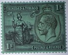 Travelstamps  1922 Trinidad   Tobago Stamps Sc  33   Mint Og  Hinged  Mogh