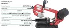 Metal-cutting Band Sawcan Machine Turn Angle Sawing Machine Metal Wood Cutting