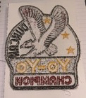 Vintage Novelty Yo Yo Patch Duncan Champion Circa 1950s Unused Fine Eagle Design