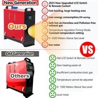 5kw 12v 24v Diesel Air Heater New Lcd Remote Motorhome Tuck Car Rv Space Cab