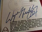 Signed   Wayne Gretzky 1st Day Cover Cachet  1982  Single Season Scoring Record