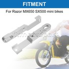 Bolt-on Swing Arm Extension 4 - 5  Kit For Razor Mx650 Sx500 Stretched Aluminum
