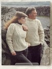 Vtg Bernat Irish Knits Book 516 Hand Knit Sweater Patterns Designs