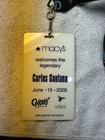 2005 Macy   s Shoe Collection Carlos Santana Lanyard   Photo Badge Pass-free Ship 