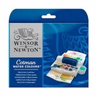 Winsor   Newton Cotman Watercolor Paint Set  Field Travel Set  12 Half Pan W    
