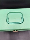 Vintage Wilson Wil-hold Avocado Green Plastic Sewing Box W  Tray Storage Mcm 70s