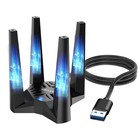 Usb 3 0 Wifi 6e Triple-band Ax5400 Wireless Adapter With Built-in Driver