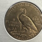 1914-s  5 Indian Head Gold Half Eagle Breast Feathers
