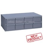 Metal 8 Drawer Hole Storage Bolt Bin Cabinet Compartment Fasteners Screws New