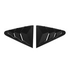 Glossy Black Window Shutter Louver Spoiler Trim For Subaru Crosstrek 2023-2024