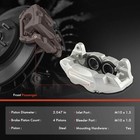 2x Front Disc Brake Caliper For Chevrolet Silverado 1500 Gmc Sierra 1500 19-24