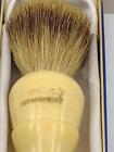 Vtg Ever Ready Shaving Brush 500pb Pure Badger Hair In Original Box 4  Tall Usa