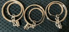 Lot Of  3     silver  39mm Bezel Coin Holders  silver Plated Steel 