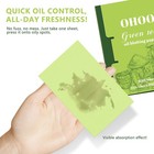 800pcs Oil Blotting Paper Sheets For Face Makeup Green Tea Absorbing Wipes Oily