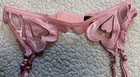 Honey Birdette Pink Heart Garter Belt