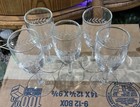 Set A Five Crystal Cocktail Glasses    