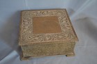 Fine Antique Silvercrest Sterling Overlay On Bronze Art Nouveau Humidor