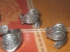 Sale Wholesale Lot 5 Vintage Style Adjustable Floral Antique Silver Spoon Rings