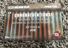 2017 Topps Walking Dead Evolution Jeff Kober As Joe Auto