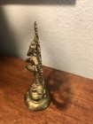 Antique Asian Indian Tibetan Metal Statue Hindu Deity God