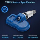Bdfhyk Tpms Sensor 315mhz Programmed Tire Pressure Sensor Compatible With Nis   
