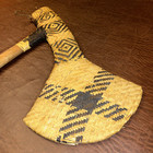 Vintage Oceanic Presentation Axe Papua New Guinea Eastern Highlands 25x22    Rare