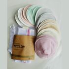 Organic Nursing Pads - 14 Washable Viscose Derived From Bamboo Breastfeeding Pad
