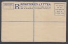 Zanzibar  1895  2a With Blue Overprint On India Unused Registered Entire  Hg 1