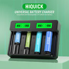 4-bay Battery Charger For C D Aa Aaa Ni-mh Ni-cd Li-ion Rechargeable Batteries