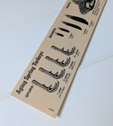 Vintage Nwtf Plastic Ruler Jake s Aging Spring Turkeys