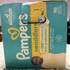 Pampers Swaddlers Size 1  96 Diapers